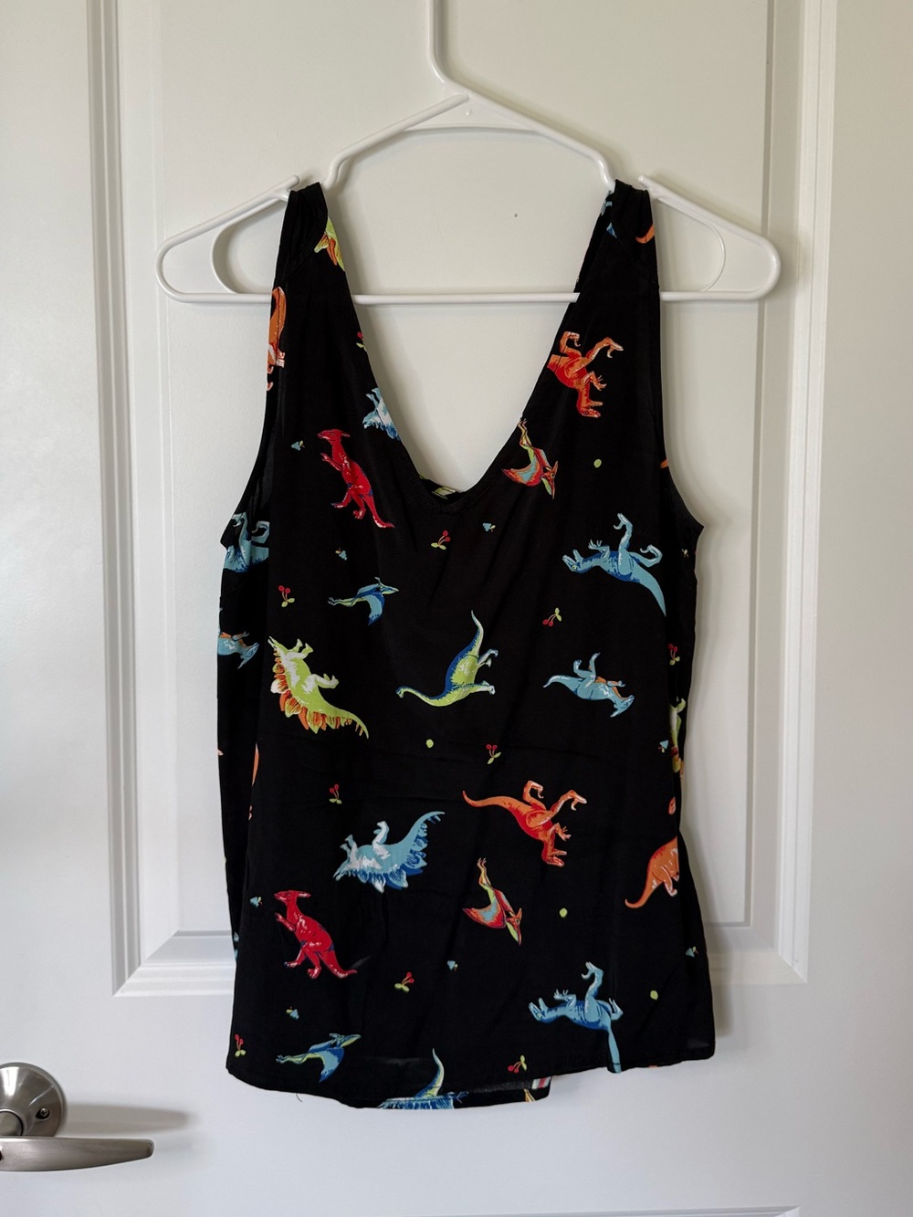 ModCloth Dinosaur Print Tank Top